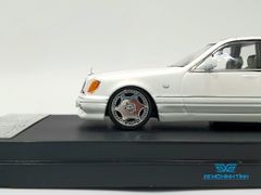 Xe Mô Hình Mercedes Benz W140 1:64 Street Weapon ( Trắng )