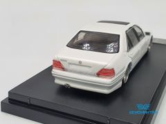 Xe Mô Hình Mercedes Benz W140 1:64 Street Weapon ( Trắng )