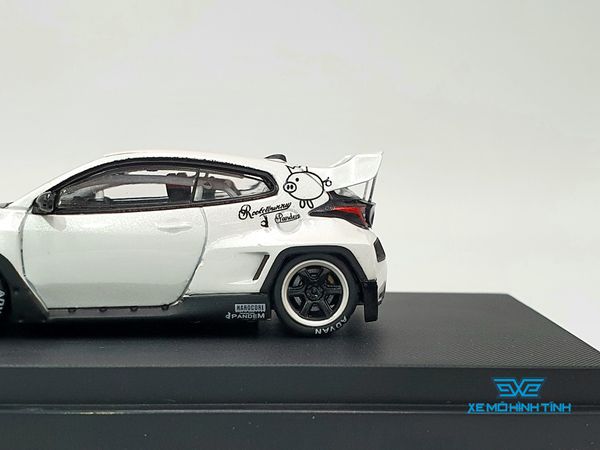 Xe Mô Hình Toyota Yaris Limited 999psc 1:64 HKM ( Trắng )