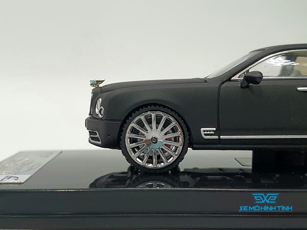 Xe Mô Hình Bentley Mulsanne Sport Version 1:64 SC Models ( Đen Nhám )