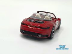 Xe mô hình Porsche 911 Targa 4S Heritage Design Edition Cherry Red LHD 1:64 MiniGT (Đỏ)