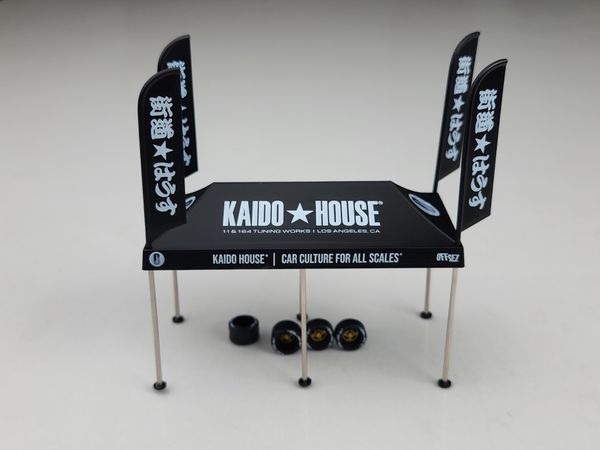 Phụ Kiện Mô Hình Tent V1 1:64 Kaido ( Đen )