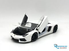 Xe Mô Hình Lamborghini Aventador Lp700-4 1:24 Welly ( Trắng )