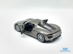 Xe Mô Hình Porsche 918 Spyder 1:24 Welly ( Xám )