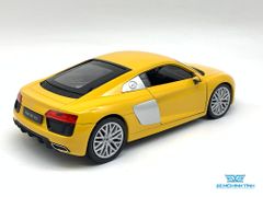 Xe Mô Hình Audi R8 V10 2016 1:24 Welly (Vàng )