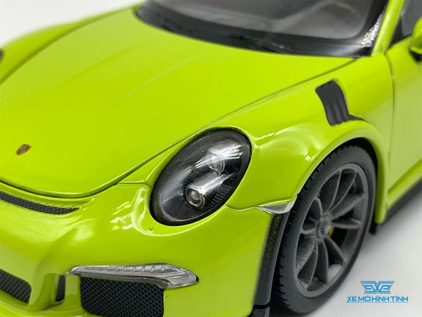 Xe Mô Hình Porsche 911 GT3 RS 2016 1:24 Welly ( Xanh Chuối )