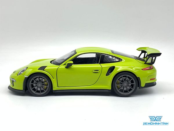 Xe Mô Hình Porsche 911 GT3 RS 2016 1:24 Welly ( Xanh Chuối )