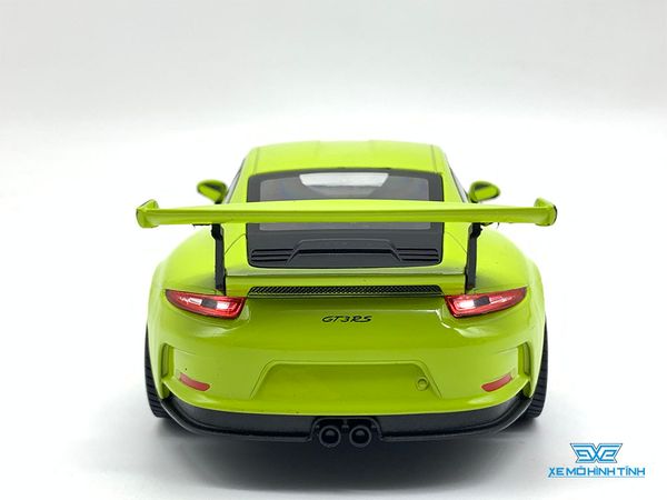 Xe Mô Hình Porsche 911 GT3 RS 2016 1:24 Welly ( Xanh Chuối )