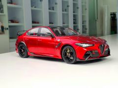 Xe mô hình Alfa Giulia GTA M-Rosso 2021 1:18 Solido (Đỏ)