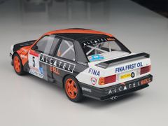 Xe mô hình BMW E30 M3 Group a - Rallye Ypres 1990 1:18 Solido (Đen sọc cam)