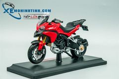 XE MÔ HÌNH DUCATI MULTISTRADA 1200S 1:18 MAISTO (ĐỎ)