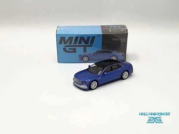 Xe Mô Hình Bentley Fying Spur Neptune LHD 1:64 Minigt ( Xanh Dương )