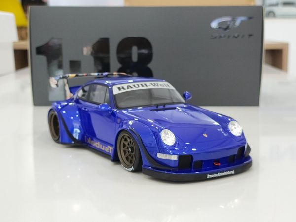 Xe Mô Hình Porsche RWB Tsubaki 1:18 GTSpirit (Xanh )
