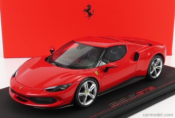 Xe Mô Hình Ferrari 296 GTB Rosso Corsa 322 1:18 BBR Models ( Đỏ )