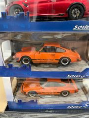 Xe mô hình Porsche 911 3.0 Carrera Orange 1977 1:18 Solido (Cam)