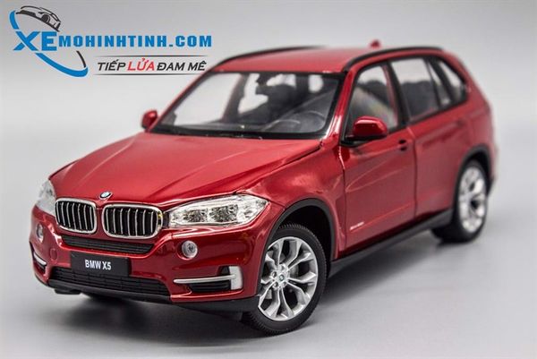 XE MÔ HÌNH BMW X5 1:24 WELLY (ĐỎ)