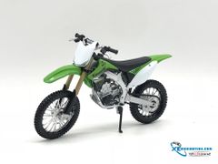 Xe Mô Hình Kawasaki KX 450F 1:12 Maisto ( Xanh Lá )