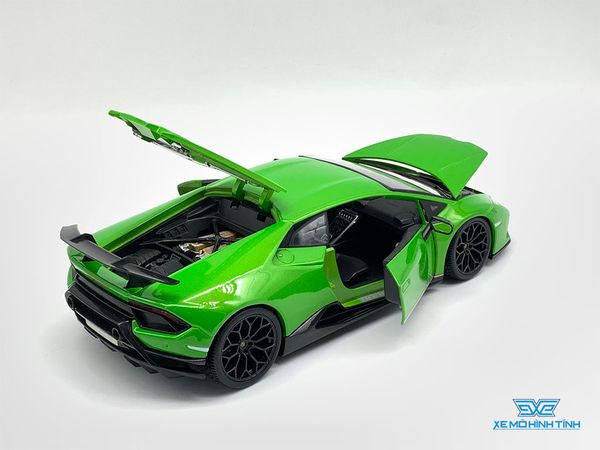 Xe Mô Hình Lamborghini Huracan Performante 1:18 Maisto ( Xanh Lá )