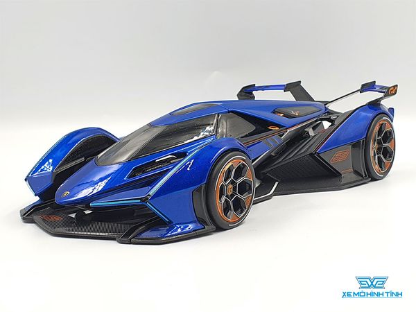 Xe Mô Hình Lambo V12 Vision Gran Turismo 1:18 Maisto ( Xanh Dương )