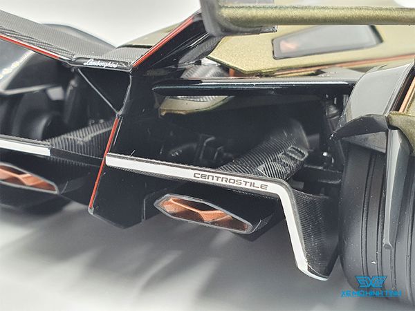 Xe Mô Hình Lambo V12 Vision Gran Turismo 1:18 Maisto ( Xanh Rêu Nhám )