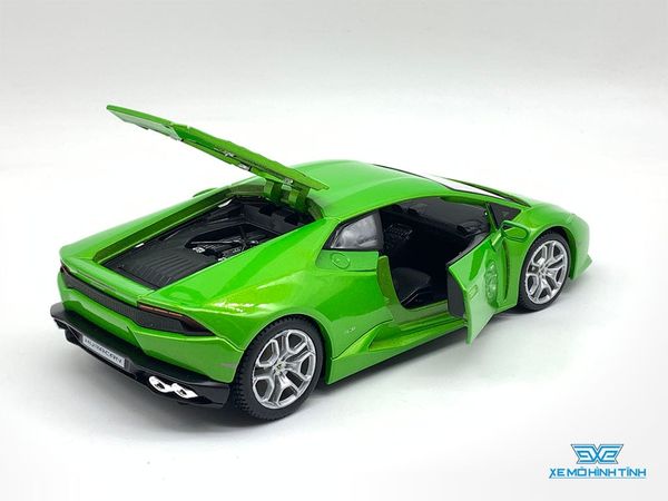 Xe Mô Hình Lamborghini Huracan LP 610-4 1:24 Maisto ( Xanh )