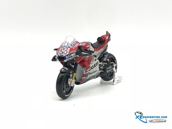 Xe Mô Hình MOTOGP 2018 Ducati Desmosedici # 04 1:18 Maisto ( Đỏ #04 )