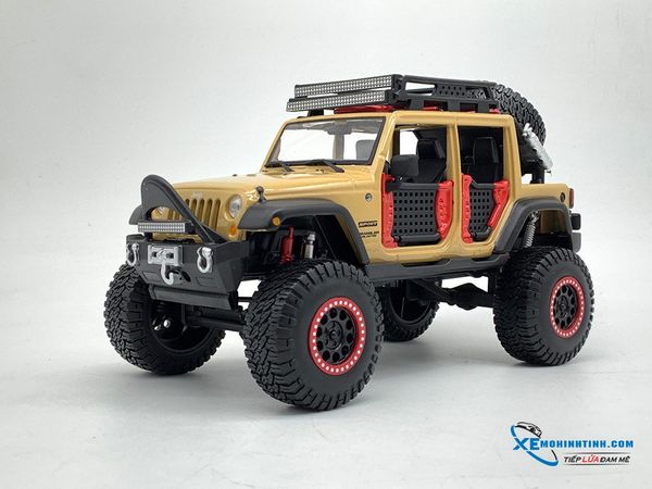 Combo Jeep 2015 Wrangler Unlimited tỷ lệ 1:24 chỉ với 1.755k