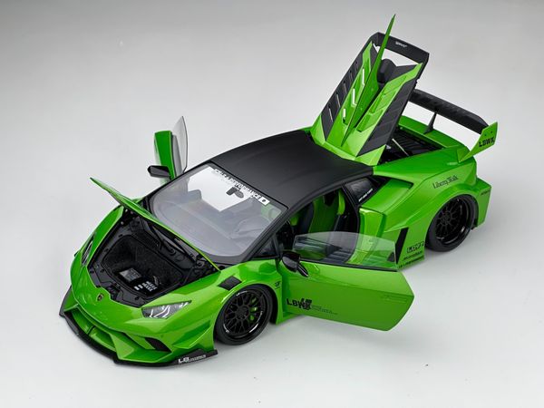 Xe Mô Hình Lamborghini Huracan GT LB-Silhouette Works 1:18 AutoArt (PEARL GREEN)