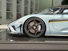 Xe mô hình Koenigsegg Regera 1:18 FrontiArt (Horizon Blue)