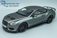 XE MÔ HÌNH BENTLEY CONTINENTAL GT3R 1:18 GTSPIRIT (XÁM)