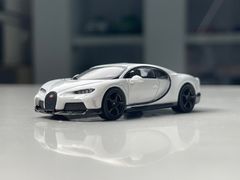 Xe mô hình Bugatti Chiron Super Sport 1:64 MiniGT (Trắng)