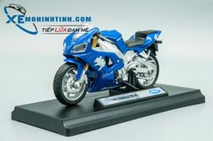 XE MÔ HÌNH YAMAHA YZF-R1 1999 1:18 WELLY (XANH DƯƠNG)