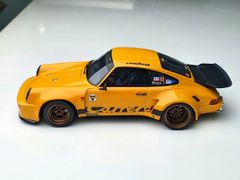 Xe Mô Hình Porsche 911 RSR Y-San 1:18 GtSpirit ( Vàng )