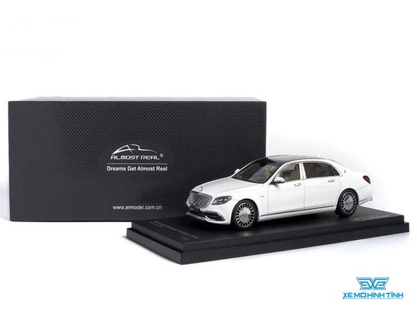 Xe Mô Hình Mercedes-Maybach S-Class 2019 1:43 Almost Real ( Diamond White )