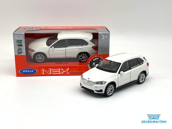 Xe Mô Hình BMW X5 1:36 Welly (Trắng)