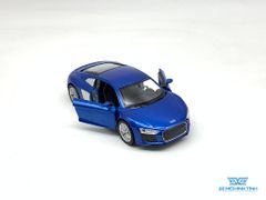 Xe Mô Hình Audi R8 V10 2016 1:36 Welly ( Xanh )