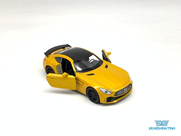 Xe Mô Hình Mercedes-AMG GT-R 1:36 Welly ( Vàng )