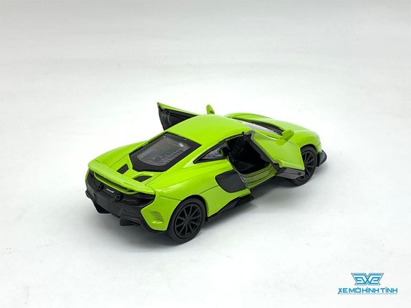 Xe Mô Hình Mclaren 675LT 1:36 Welly ( Xanh Chuối )