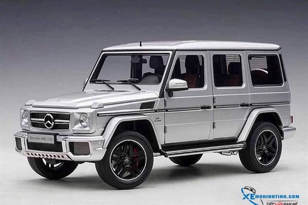 Xe Mô Hình Mercedes-AMG G63 2017 1:18 Autoart ( Bạc )