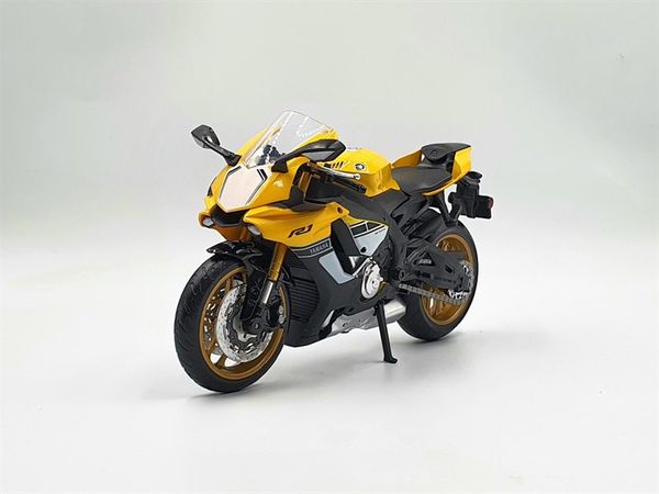 Xe Mô Hình Yamaha YZF-R1 1:12 ( Vàng )