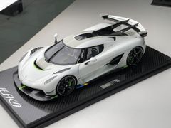 Xe Mô Hình Koenigsegg Jesko  1:12 FrontiArt ( Trắng )