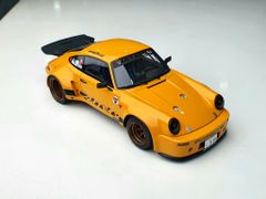 Xe Mô Hình Porsche 911 RSR Y-San 1:18 GTSpirit ( Vàng )