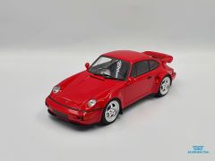 Xe Mô Hình Porsche 911 (964) Turbo S Flachbau 1:18 GTSpirit ( Đỏ )