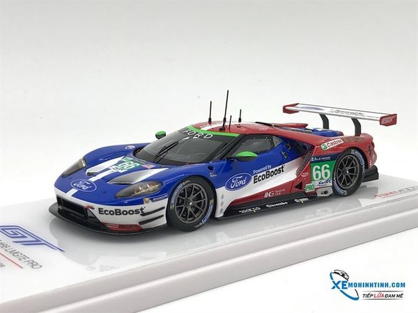 TSM430106 MH TSM-MODEL 1:43 FORD GT #66 2016 24HR. OF LE MANS LMGTE PRO 4TH PLACE FORD CHIP GANASSI TEAM UK