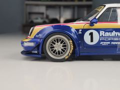 Xe mô hình Poreche RWB - RauhWelt - 2022 1:18 Solido (Xanh- Trắng)