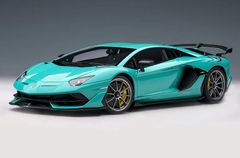 Xe Mô Hình Lamborghini Aventador SVJ 1:18 AUTOart ( Xanh)