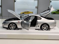 Xe Mô Hình Toyota Supra A80 1:18 LCD ( Silver )