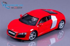 XE MÔ HÌNH AUDI R8 V8 1:18 MAISTO (ĐỎ)