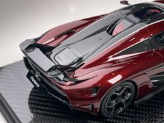 Xe mô hình Koenigsegg Regera 1:18 FrontiArt (Red Carbon)