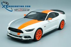 XE MÔ HÌNH FORD MUSTANG BOJIX 1:18 GTSPIRIT (TRẮNG CAM)